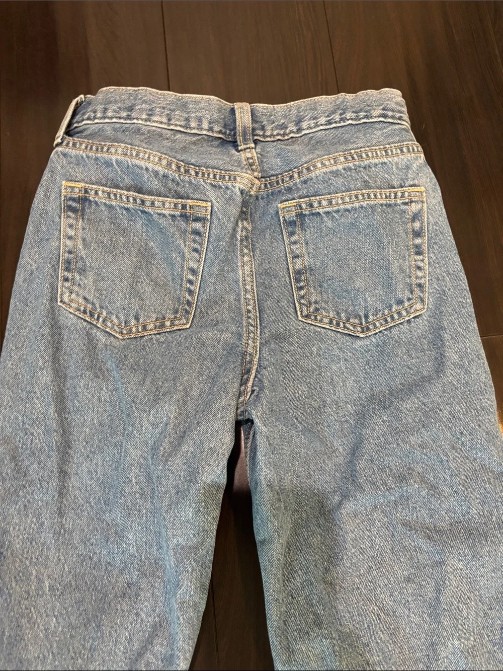 Old Navy Light Blue Baggy Adjustable Waist Boys Jeans Size 10